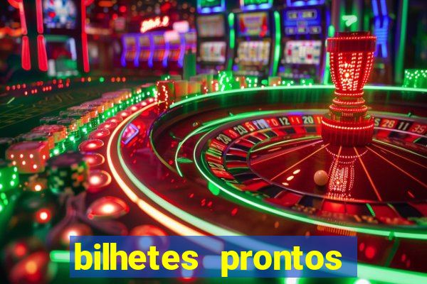 bilhetes prontos futebol para hoje